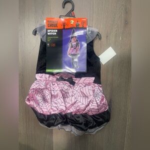 Totally ghoul spider witch. NWT 4-6 includes dress/hat